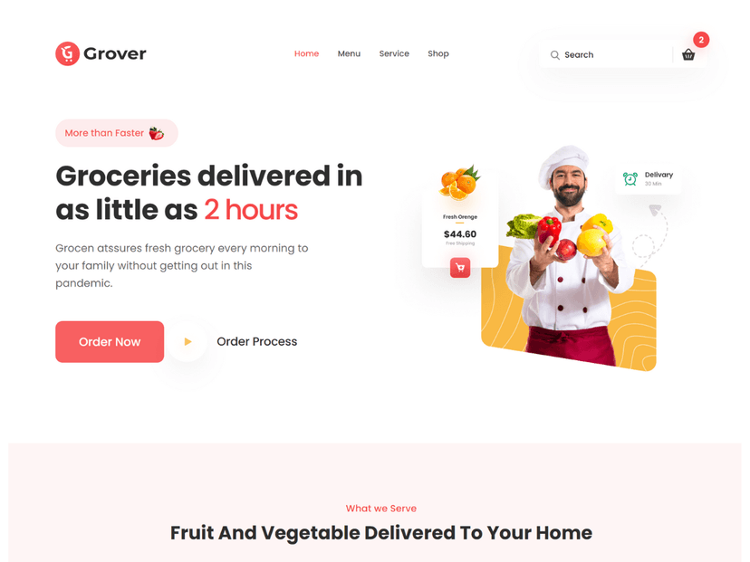 Food Delivery Website
